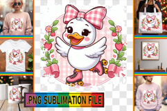 Joyful TSHIRT Art Magic PNG, Cute Goose Product Image 1