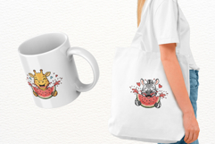 Animals Love Watermelon Clipart Product Image 3