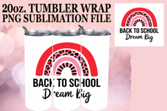 Bright journeys 20oz tumbler wrap, Back To School Product Image 1