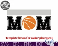 Basketball Svg | Basketball Mom Svg | Basketball Mom Shirt Product Image 2