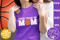 Basketball Svg | Basketball Mom Svg | Basketball Mom Shirt Product Image 1
