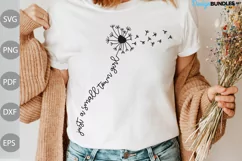 Just A Small Town Girl Svg Cut Files / Boho Girl SVG Design Product Image 1