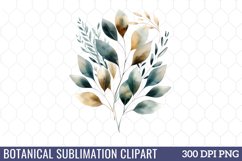 Botanical Sublimation Clipart Product Image 1
