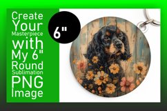 Sweet Pet Circle Keychain &amp; Coaster Diversity Product Image 1