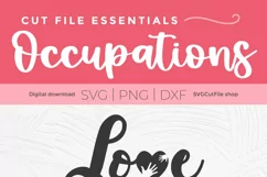 School counselor SVG - a Love my job SVG file for crafters Product Image 5