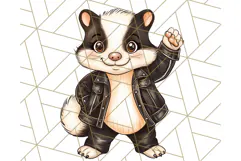 Sock Hop Animal Dance Party PNG Clipart, Cute Retro 1950s Product Image 3