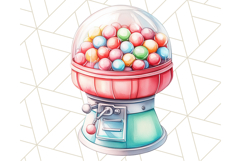 Pastel Sweet Treats Clipart, Ice Cream, Cakes, Donuts Png Product Image 3