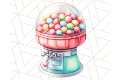 Pastel Sweet Treats Clipart, Ice Cream, Cakes, Donuts Png Product Image 3
