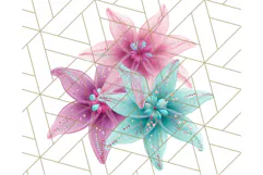 Pink and Mint Summer Clipart PNG Beach Icons, Summer Fun Png Product Image 3