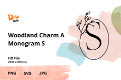 Woodland Charm Monogram Product Image 1