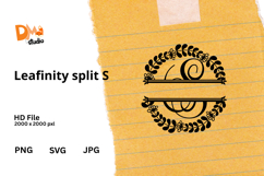 Leafinity Split Monogram Product Image 1
