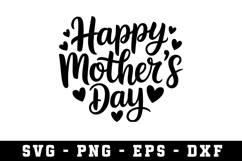 Happy Mother Day Svg |Mother Day SVG Cut files | Cricut Product Image 1