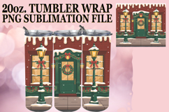 Luminous Days 20oz tumbler wrap, Winter Product Image 1