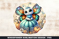 Halloween Pumpkin Wind Spinner Sublimation Design Product Image 1