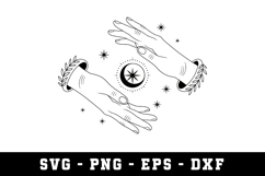 Black Magic SVG Design | SVG Cut files | Cricut Product Image 1