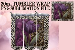 Glamorous Glitter &amp; Floral Bliss Tumbler Wraps - 20oz Product Image 1