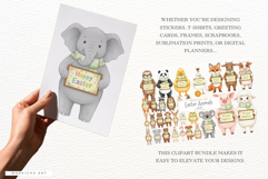 Easter Animals Clipart Product Image 4