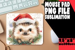 Luminous Mouse Mat Sublimation, Christmas Animals Product Image 1