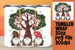 Sublimation Designs for 20oz Tumblers , Gnomes Product Image 1