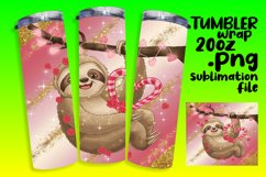 Sublimation Tumbler Template , Valentines Product Image 1