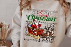 Merry Christmas PNG, Christmas Songs Png, Jingle Bells Png Product Image 3