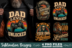 Dad sublimation PNG, Father 4 PNG, Father's day PNG Product Image 4