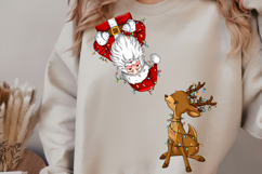 Retro Christmas Png, Christmas Characters Png, Christmas Png Product Image 2