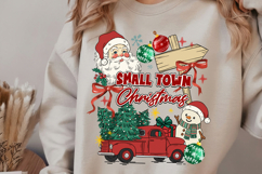 Small town christmas Coquette png, Red Vintage Truck png Product Image 3