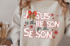 Preppy Christian PNG, Jesus Is The Reason For A Season Png Product Image 2