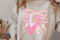 Love Png, Valentine's Day love PNG Preppy Coquette Valentine Product Image 2