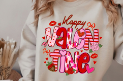 Happy Valentine Png, Preppy Valentine Png, Valentine Doodle Product Image 3