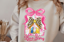 True Story PNG Christian Christmas Nativity Scene PNG Product Image 3