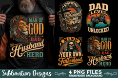 Dad sublimation PNG, Father 4 PNG, Father's day PNG Product Image 3