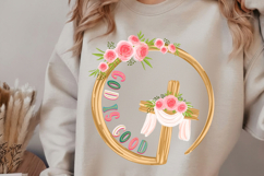 God Is Good Floral PNG, Christian Bible Verse Design, Bible Product Image 3