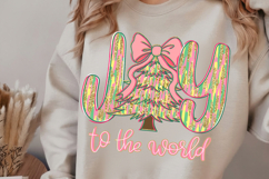 Joy To The World Png, Coquette Jesus Christmas Png Product Image 3