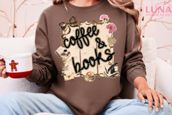 Books And Coffee Png, Books Png, Coffee Png, Books Sublimati Product Image 2