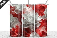 Flowers Tumbler Wrap | Sublimation Design | Tumbler PNG Product Image 1