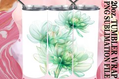 Petal Power Sublimation Tumbler Wrap 20oz Charm Product Image 1