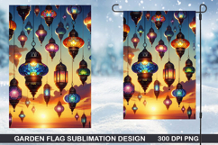 Garden Flag Sublimation| Halloween Garden Flag PNG Product Image 1