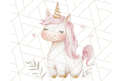 Pastel Pink Fairy Garden Clipart, Enchanted Cottagecore Png Product Image 3