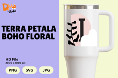 Terra Petala Boho Floral Monogram Product Image 1