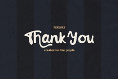 Penlore Organic Display Font Family Product Image 19