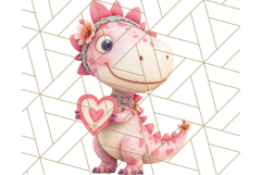 Dinosaur Costume Clipart, Cute Dinos in Halloween Outfits Product Image 3