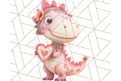 Dinosaur Costume Clipart, Cute Dinos in Halloween Outfits Product Image 3