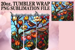 Vibrant Landscape Tumbler Sublimation Product Image 1