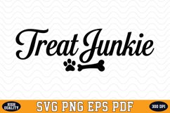 Treat Junkie SVG | Quotes | SVG Cut files Product Image 1