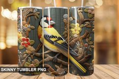 3D Embroidered Goldfinch Tumbler Bundle 15 Designs Product Image 20