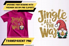 Lovely PNG Sublimation for Custom T-Shirts , Gnome Product Image 1