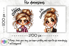 Sarcastic Coffee Mug Wrap | Both Side Funny Mug Wrap Product Image 2