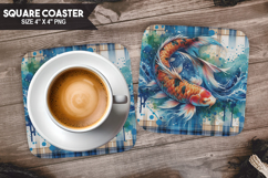 Pets &amp; Cute Animals Square Coaster Bundle, Pet Lover Gift Product Image 13
